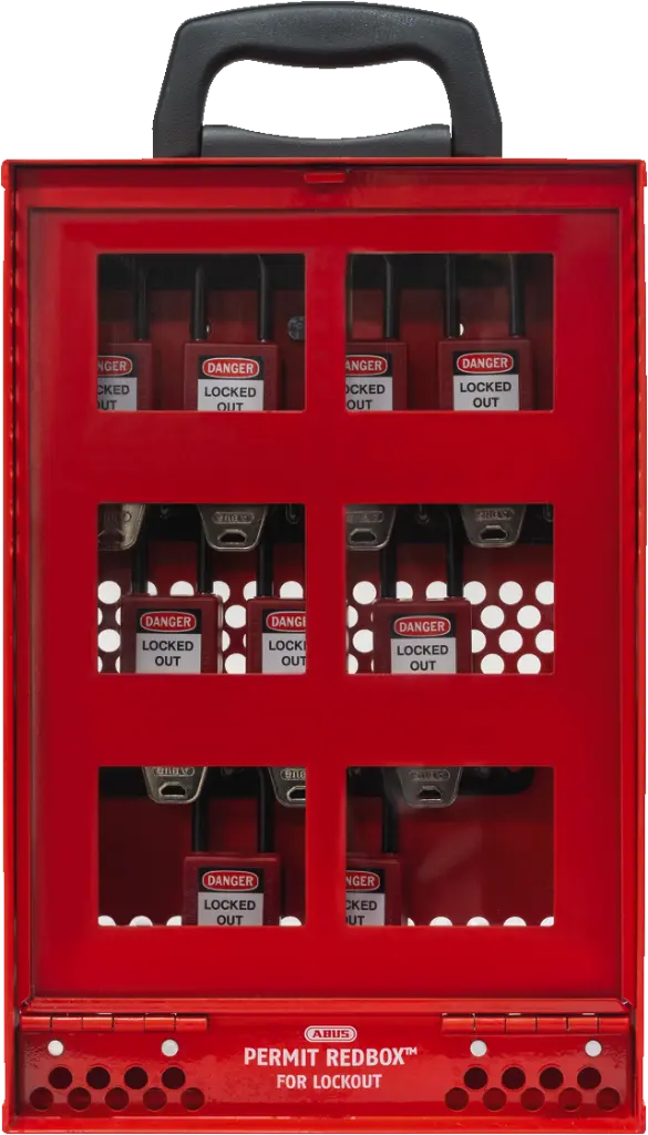 B810 PERMIT BOX - CAJA LOTO 20 CANDADOS. 