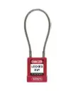 76/40 CAB20 CANDADO CABLE ROJO